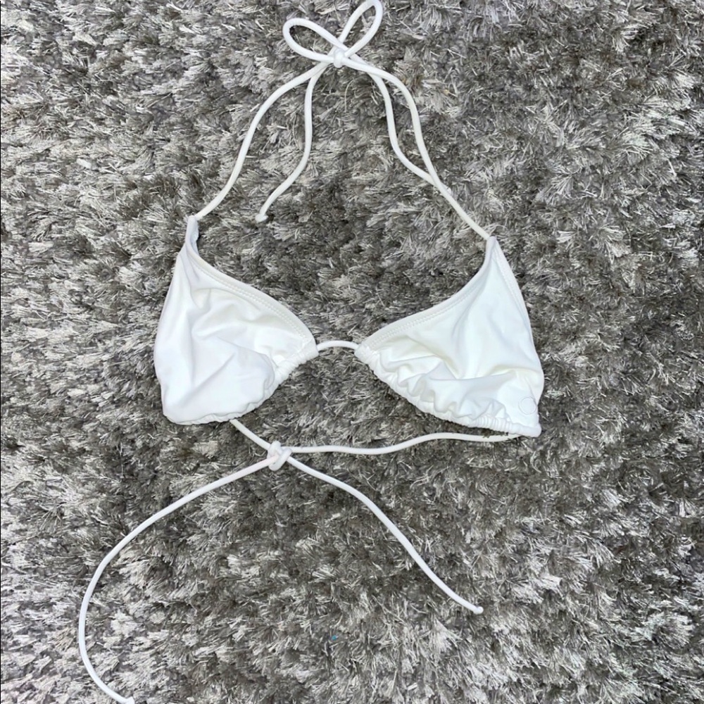 White Bikini Top
